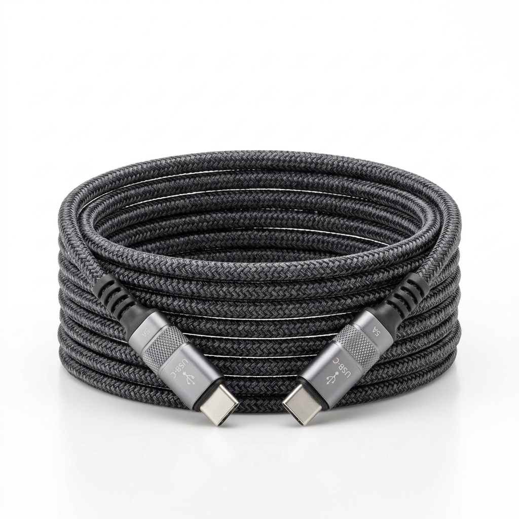 Örgülü Şarj Kablosu